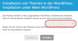 Theme suchen